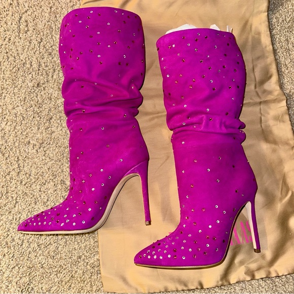 PARIS TEXAS Suede Booties - Picture 8 of 14